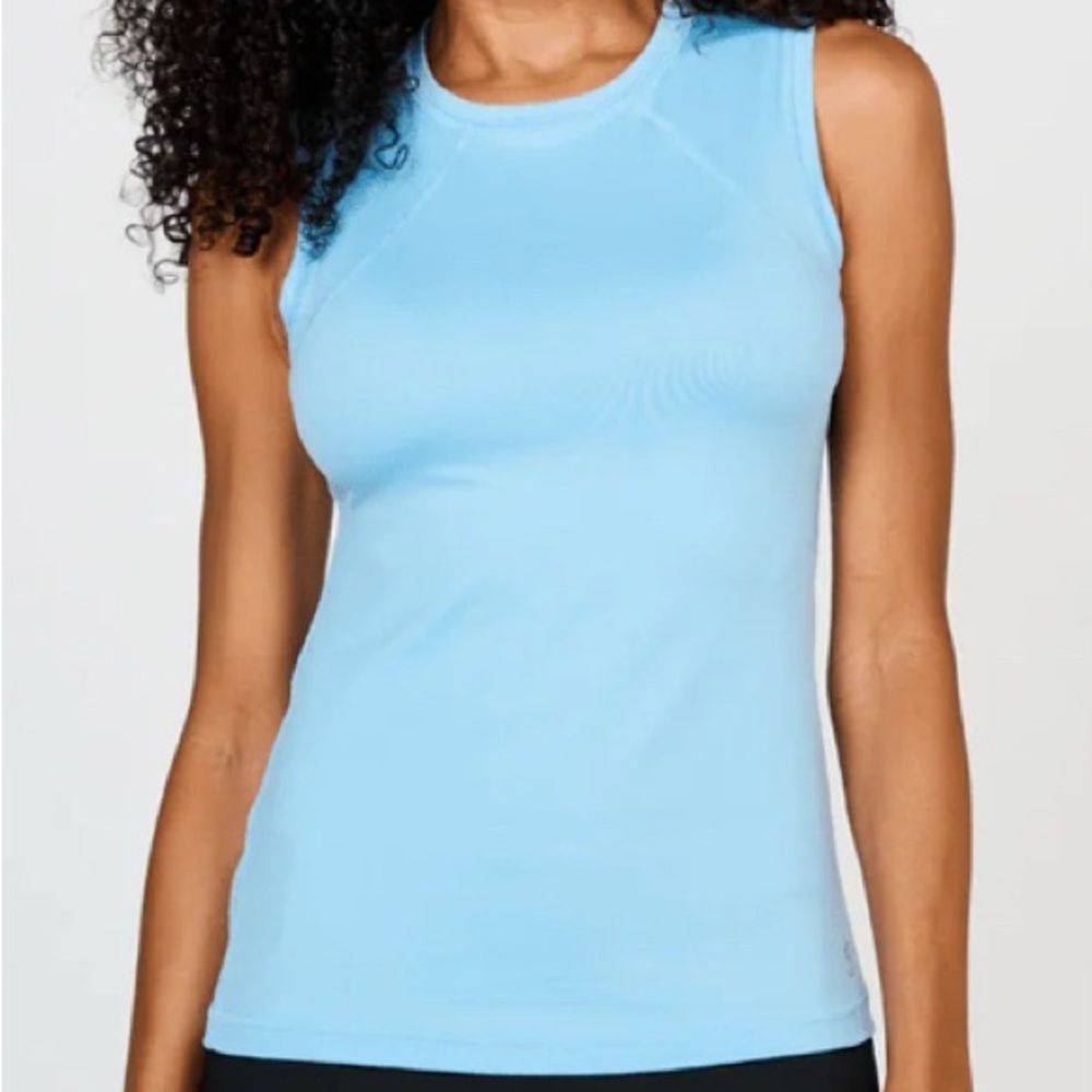Sofibella light blue sleeveless tennis top. Xl $20